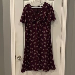🍍3/$15🍍 EUC flutter sleeve dress, size 12